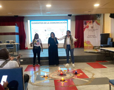 Integrantes de Mesas comunitarias de Pacífico Medio