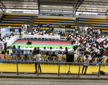 Comunidades del Chocó participando de la actualización de los PATR