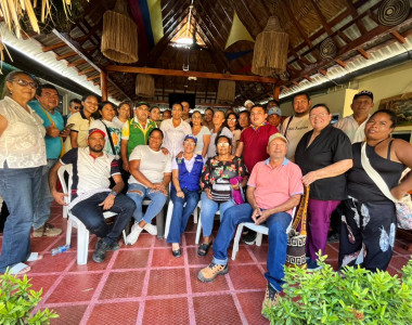 Integrantes de Mesa comunitaria
