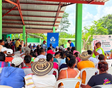 Comunidades de Puerto Libertador en jornada de acompañamiento