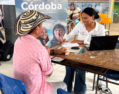 Comunidades de Puerto Libertador en jornada de acompañamiento