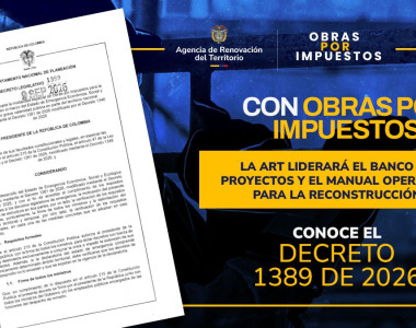 Diseño de información sobre el decreto 1389 de 2026