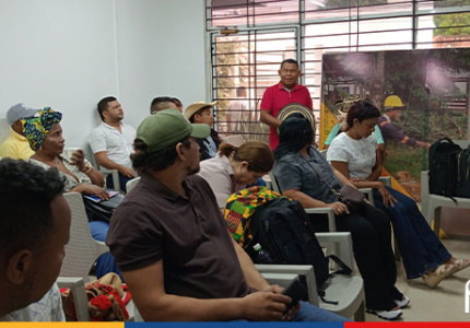 ART fortalece capacidades de comunidades étnicas en Montes de María para la convocatoria OCAD PAZ 2025