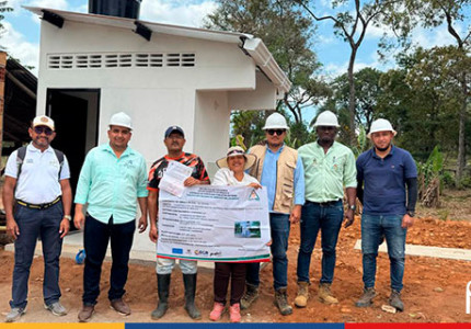 El Gobierno del Cambio entrega unidades sanitarias a campesinos en Arauca