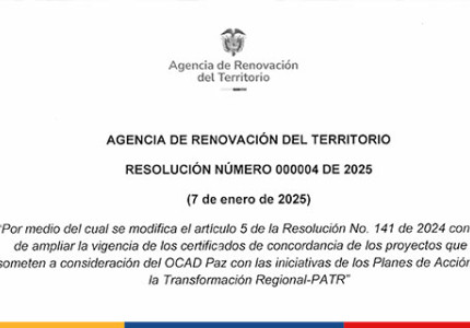 La ART extiende vigencia de certificados de concordancia aprobados hasta diciembre de 2024