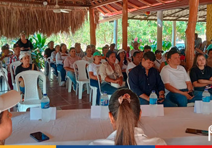 Gobierno del Cambio socializa proyecto de mejoramiento vial en Montes de María