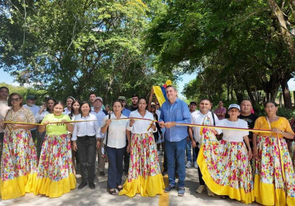 La Enea celebra la nueva vía que impulsa el desarrollo rural en El Guamo