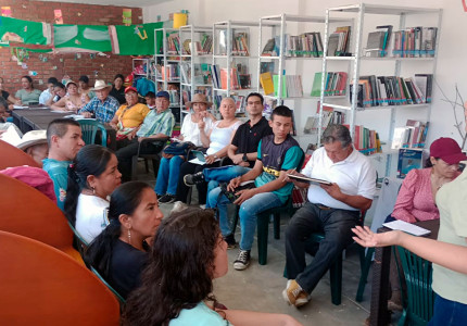 Comunidad de Chaparral en taller de formulación de proyectos