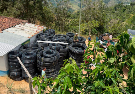 Sistemas de riego entregados a la comunidad