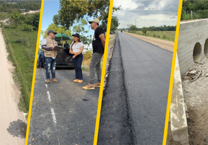 Vías construidas en Arauca