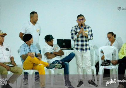 ART y comunidades de los Montes de María firman ocho convenios transformadores