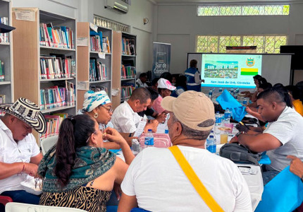 Comunidades étnicas de Córdoba en mesa de trabajo