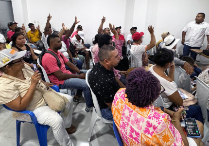 Comunidades de San José de Uré en socialización del proyecto