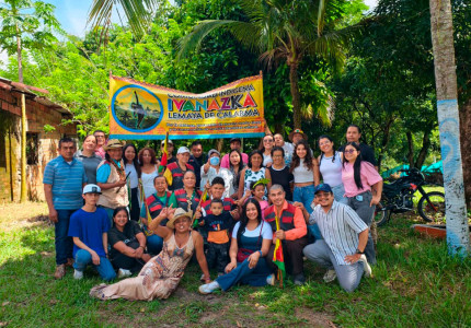 Comunidad indígena Ivanazka Lemaya de Calarma en Chaparral