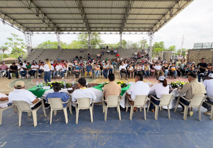 Comunidades de Arauquita en la socialización del proyecto