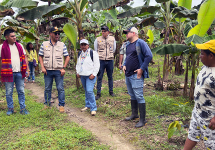 Agricultores indígenas de Arauca
