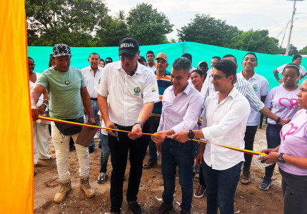 Entrega del Centro Integral de Reconciliación, Convivencia y Construcción de Paz en el municipio de Arenal
