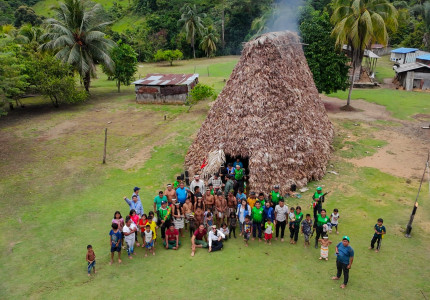Bohío ancestral del pueblo Barí