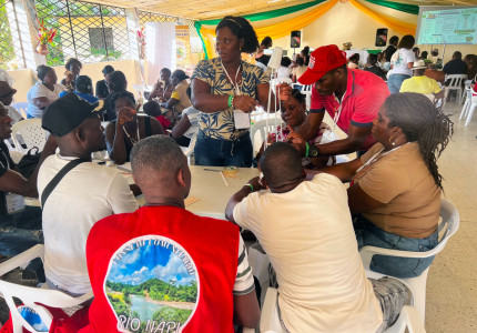 Comunidades afro en capacitación