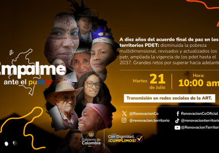 Invitación a presentación de informe de empalme