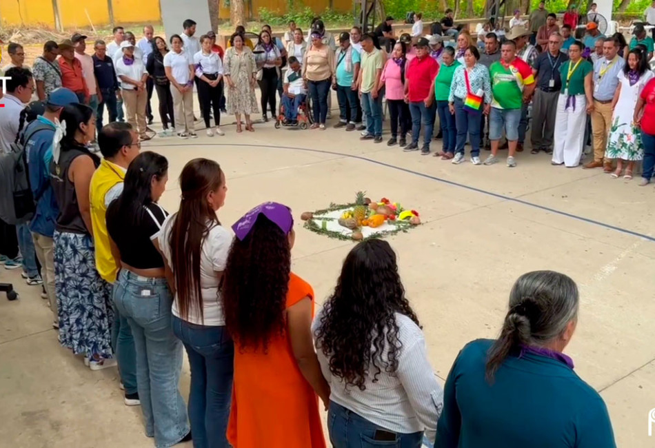 Comunidades PDET participando en mesas comunitarias