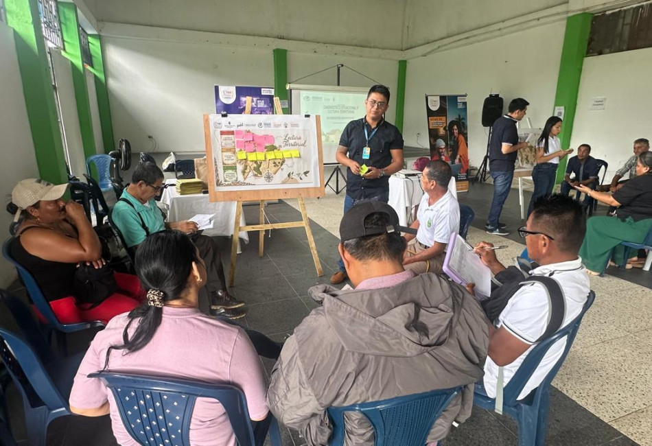 Integrantes de las mesas comunitarias de municipios de Putumayo