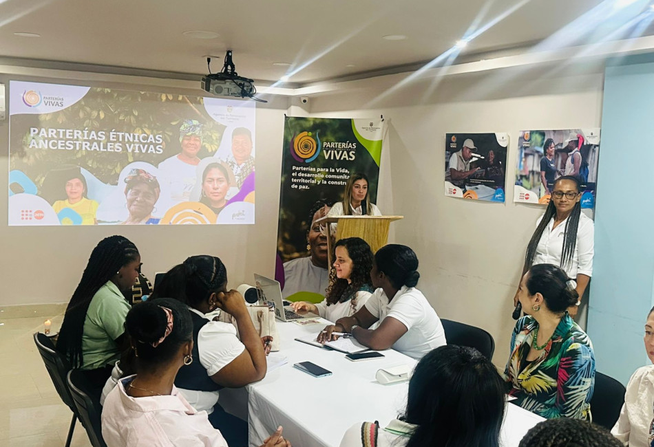 Evento de cierre del proyecto de parterías vivas en Quibdó