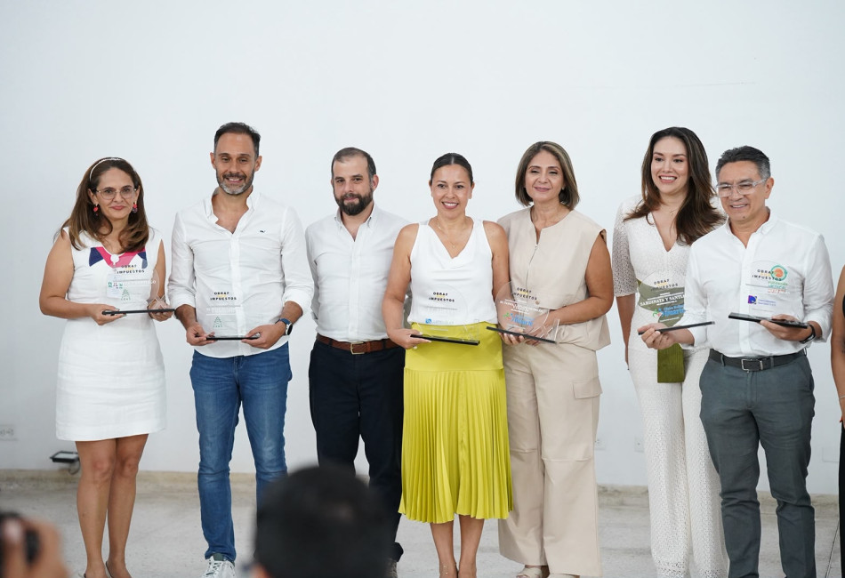 Reconocimientos por proyectos de Obras por impuestos