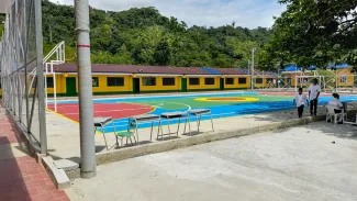 Cancha de baloncesto del Centro Educativo San Onofre