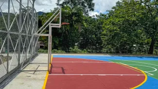 Cancha de baloncesto del Centro Educativo San Onofre