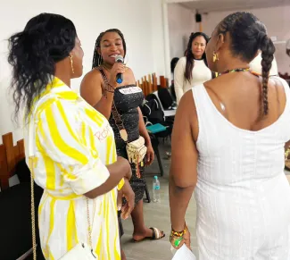 Mujeres afrodescendientes, indígenas y personas LGBTIQ+ del Chocó en el encuentro subregional de género