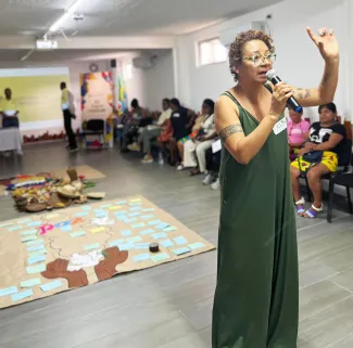 Mujeres afrodescendientes, indígenas y personas LGBTIQ+ del Chocó en el encuentro subregional de género