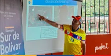 Inicia socialización de pavimentación estratégica en el sur de Bolívar
