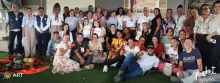 Comunidad de Apartadó participando en el encuentro de género, mujeres rurales y diversidades