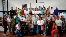 Comunidades del Sur de Tolima participando en la actualización de los PATR