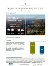 Alto Patía – Informe de Implementación 2023