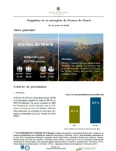 Montes de María – Informe de Implementación 2023