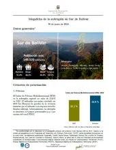 Sur de Bolívar – Informe de Implementación 2023