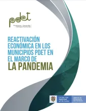 Reactivación Económica en los municipios PDET 