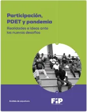 Participación, PDET y pandemia 