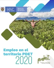 Empleo en el territorio PDET 2020 