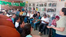 Comunidad de Chaparral en taller de formulación de proyectos