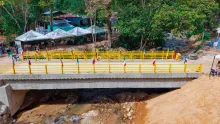 Gobierno del Cambio entrega puente vehicular Rubí - La Estrella en Planadas, una obra histórica para el sur del Tolima