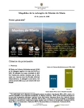 Montes de María – Informe de Implementación 2025