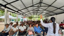 Integrantes de mesas comunitarias de la subregión de Montes de María