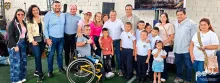 Niños de Casabianca en entrega de implementos deportivos