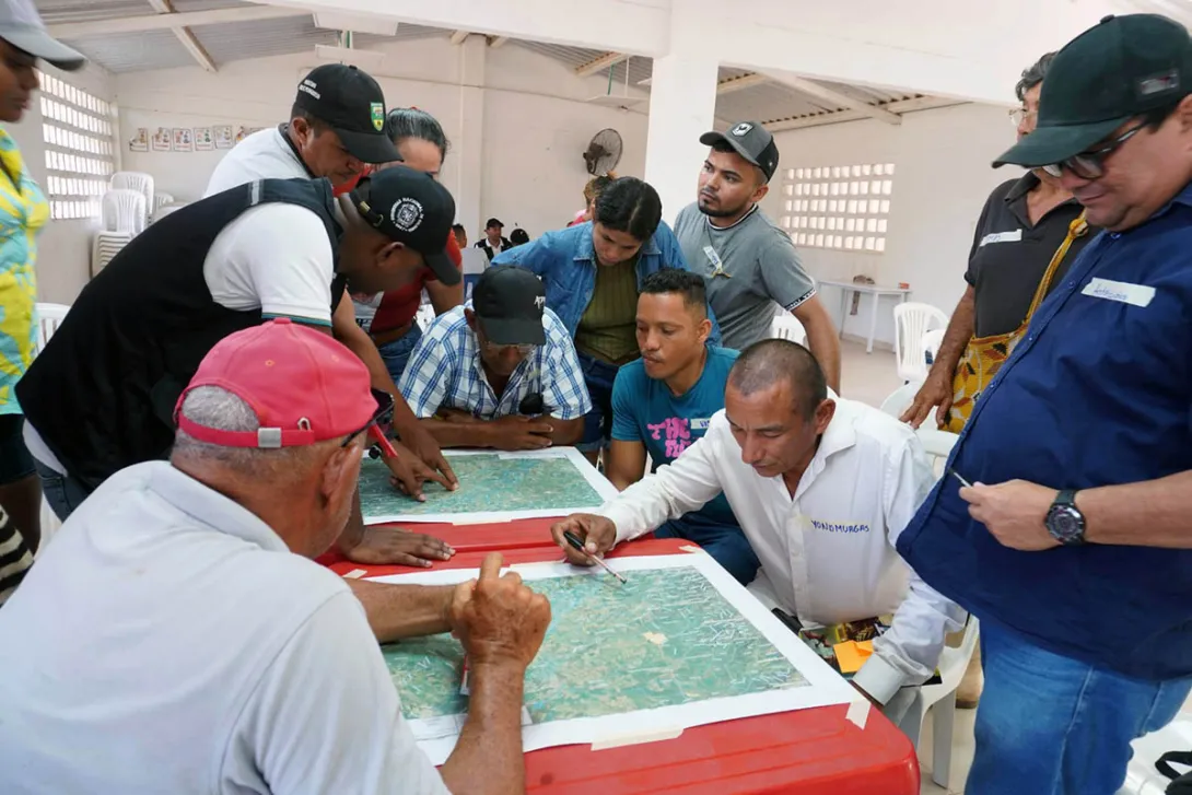 Comunidad de la subregión Sierra Nevada y Perijá en mesa de trabajo