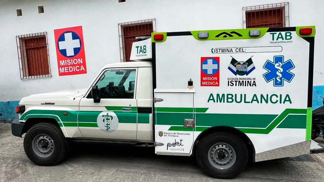 Gobierno del Cambio fortalece salud en el Chocó con entrega de ambulancias un medicalizadas en Istmina