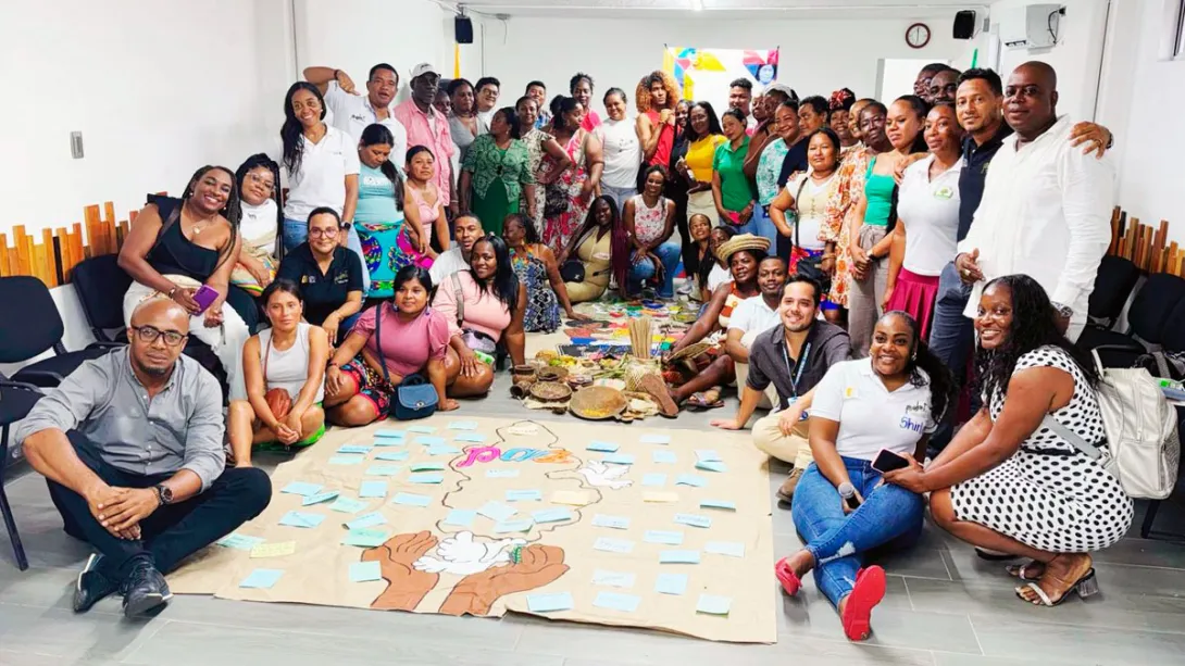 Mujeres afrodescendientes, indígenas y personas LGBTIQ+ del Chocó en el encuentro subregional de género