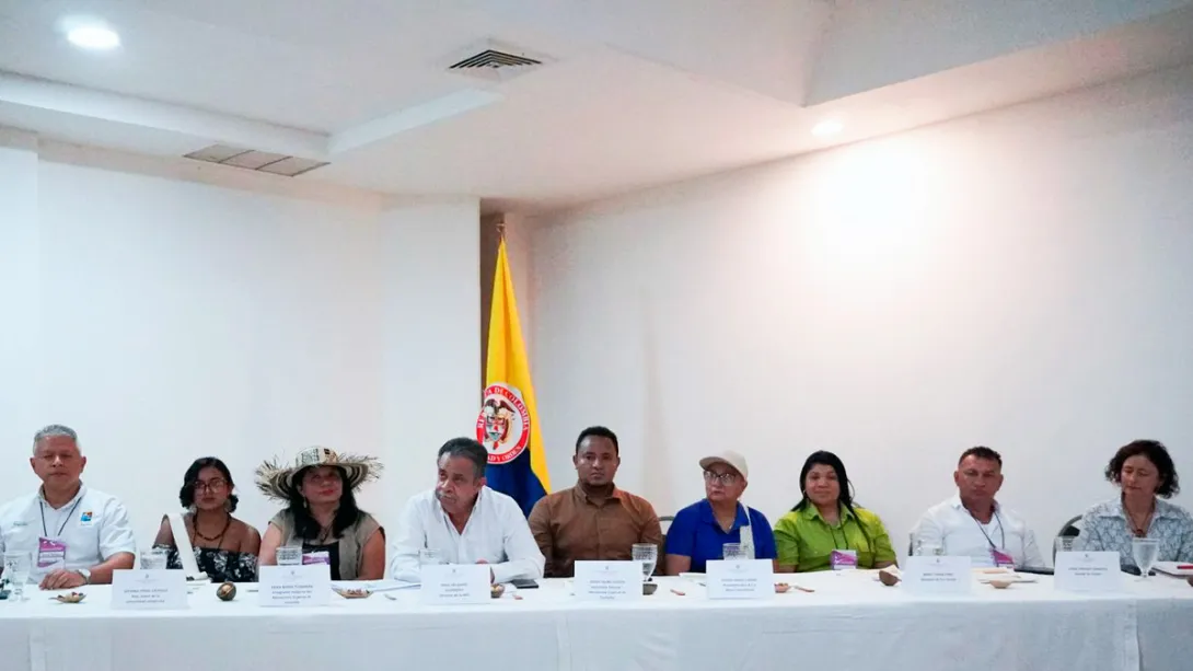 Directivos de la ART en la actualización de los PATR en Montes de María